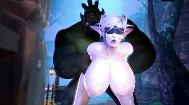 The Night Elf Doorway Dangling Hentai Porn