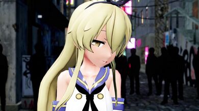 "Shimakaze, excuse me!"