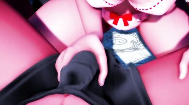 'Unleashing My Inner Beast with Lamy and Yukihana in a Hololive Room - Mozuku'