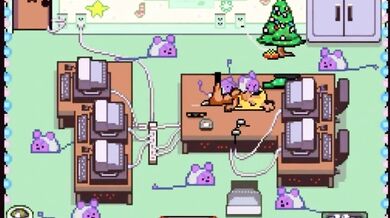 "Snowy Deltarune Christmas Special: A Dust-Filled Holiday"