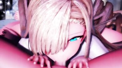 "A Fateful Encounter with Asuna and the Blue Knight at Ichinose Forest in a Hazy Dusk, Starring Mozuku!"