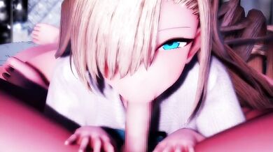 "A Fateful Encounter with Asuna and the Blue Knight at Ichinose Forest in a Hazy Dusk, Starring Mozuku!"