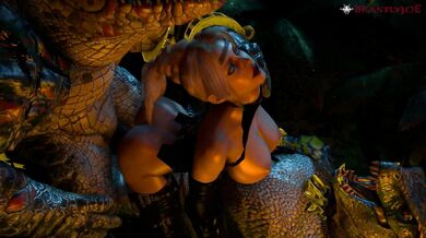 Fantasy Hentai - Rachel Lizardmen