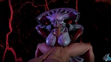 Rewritten as: '[DaSharky3D] Summoner Titfuck'