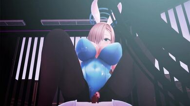 'The Lecherous Rabbits - Asuna and Karin [Pokopii] [English Subs]'