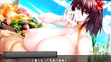'Sexy Taimanin RPGX Mizuki Shiranui Swimsuit Adventure Part 1'