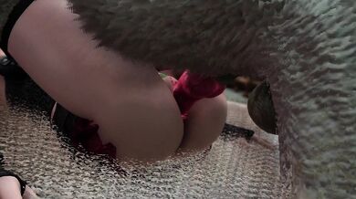 "Unleashed Desires: A Cold Winter Night with a Sultry Siberian Husky"