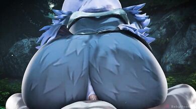 Raven and the Team Leader (Reverse Cowgirl Creampie)