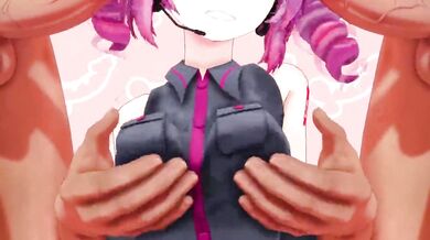 'Hentai Porn - Kireina Kasane Gets Caught In A Nasty Prank By Teto, And It Ends With A Splash! (SFX Edit)'