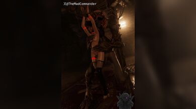 "Demogorgon possesses Goth and defiles Gwen in a gore-filled erotic nightmare."