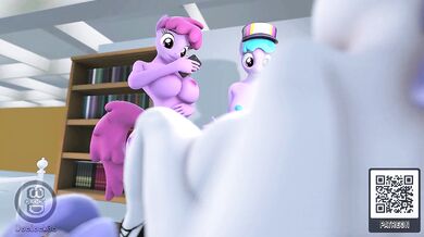 "Grocery Shop Hentai with Coco and Rarity as Easter Bunny and Slutty Nun!"