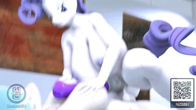 "Grocery Shop Hentai with Coco and Rarity as Easter Bunny and Slutty Nun!"