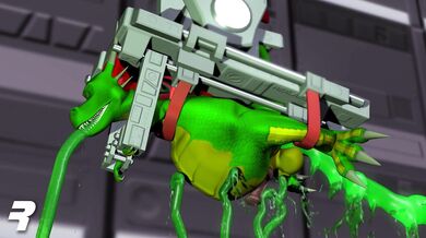 "Cumming on a Giant Reptile: The Adventure of Gooey Rex"