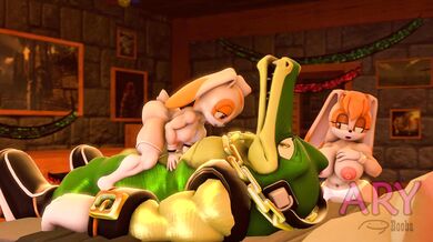 'Amazing Intergalactic Sex Adventure with a Vector and Rabbit's Family'