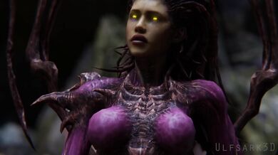 "Bloodlusting Warrioress in Ultra High Definition 3D - Queen of Blades: Ulf's Sword"