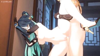 'Sneaky Sex in the Library (Work-In-Progress) [VikLodn]'