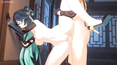 'Sneaky Sex in the Library (Work-In-Progress) [VikLodn]'