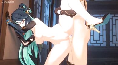 'Sneaky Sex in the Library (Work-In-Progress) [VikLodn]'