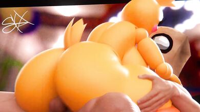 "Riding the Toy Chica's Wet and Wild Ride"