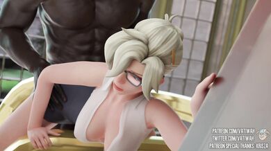 Librarian Mercy's Overwatch - The Erotic Tale of a Passionate Librarian and Her Patron