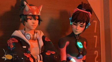 'Overwatch - D.Va Takes it Dark [Blacked] [HMV]'