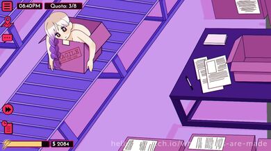 Rewritten as: "The Neurotic Nympho and Her Mental Manipulator"