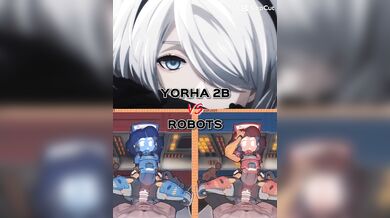 "Busty blonde in a robot fetish fantasy"