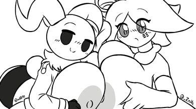 "The Sweet Pollen of Love: A Bee and Plant Paizuri Adventure"