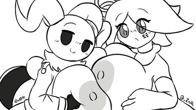 "The Sweet Pollen of Love: A Bee and Plant Paizuri Adventure"