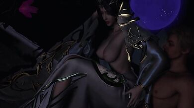 "Moonlight Erotica: Liu and Shen's Passionate Night"