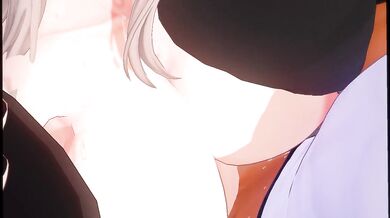 "Stairway to Screaming Orgasms: Botan Fucks her way up the Stairs!"