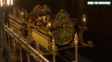 "Ride the Big Head Express with Baron Von Meowsburg!"