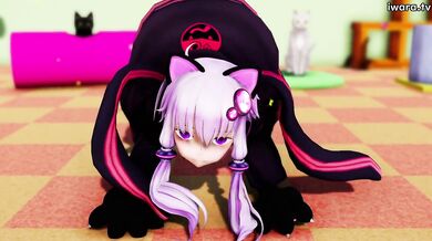 'Bewitched Beauty Compelled to F*ck as a Cat while under Hypnosis'