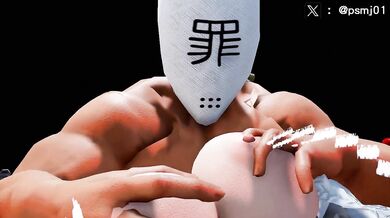 'Mighty Swordsman Versus Bulging Brute'