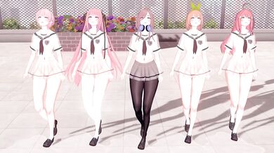 "Five Bouncing Babes and the Big Titties of Mommy Dearest"