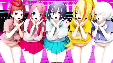 "Six Dirty Insects in ZL's Merciful Garden with Saki, Junko and Sakura: The Flower Petals of Yuugiri and Ai (4K)"