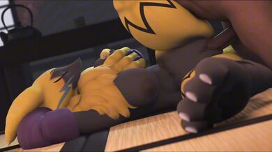 "Renamon and Tatami (Dirty Apples) Alt Scene"