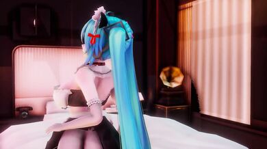 A horny insect and his classmate Miku were caught in a compromising position and ended up behind bars!