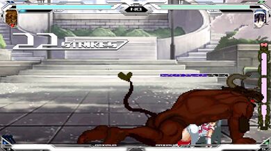 'The Mythical Beast's Passionate Love-making with the Japanese Babe: Senna Kyoudou!'