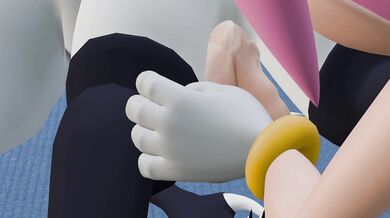 "Sexy office lady Amy takes a break from work to pleasure herself with her boss's daughter's pink balls."