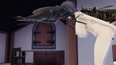 Watch the creepy crawlies get freaky in this MMD animation featuring insects engaging in hardcore sex acts!