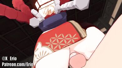 'Busty Office Secretary Ero-Sex with Boss in Bedroom'