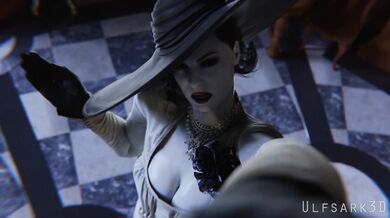 'Wickedly Stroking the Sultry Serpent: The Dimitrescu Dildo Adventure'