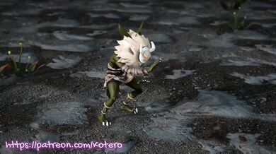 The raining orgasm! Hilichurl gets NTRed by Raiden in the shower.