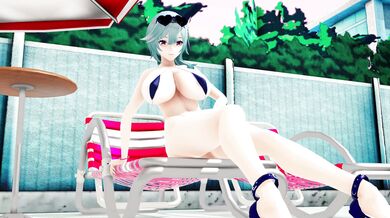 'Sneaky Lisa and Eula's Naughty Poolside Adventure with Bugs (Ultra HD 4K)'