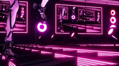 "Sultry Sex Sirens Stripping Down for a Rabbit Hole Lapdance"