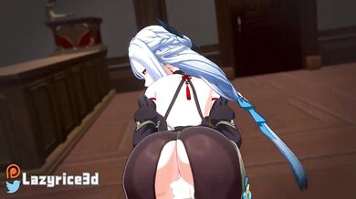 "Feeling Hungry? Try Our New Recipe: Shenhe Lazy Rice 3D!"