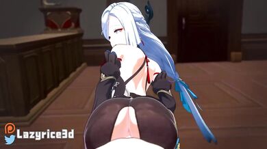 "Feeling Hungry? Try Our New Recipe: Shenhe Lazy Rice 3D!"