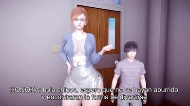 The Sexy Nanny Gets Fucked by the Whole Family