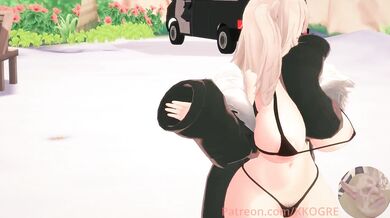 "Blooming at the Beachside: A Hentai Garden of Eden"